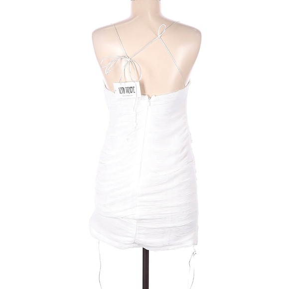 12th Tribe White Open Back Dress - Picture 4 of 6